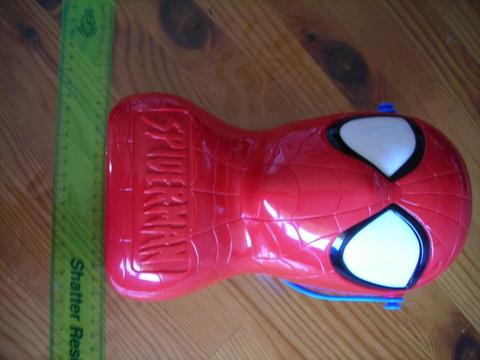 Spiderman case/container, from Universal studios