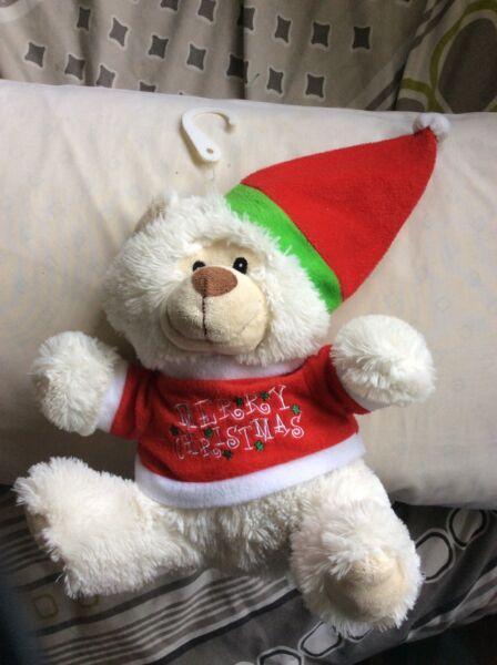 Christmas teddy bear