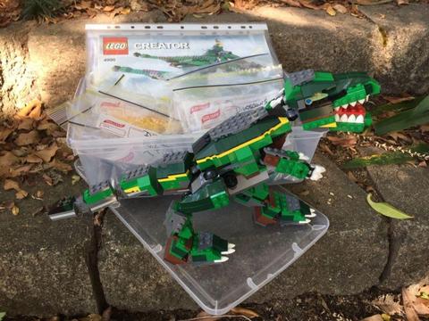 Lego dinosaurs - Creator 4998, 3 in 1