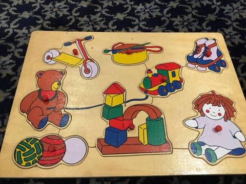 4 children's puzzles