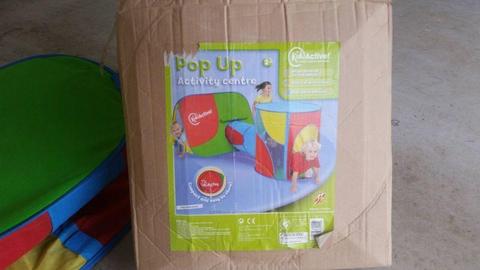 Pop up activity centre with tunnel and tent, Gumdale or St Lucia