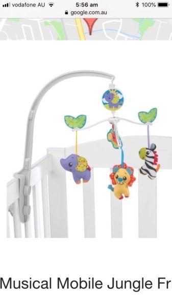 Playgro Musical Mobile Jungle Friends