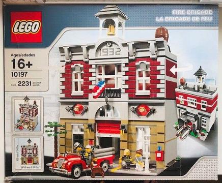 LEGO Vintage 1930s Fire Brigade 10197 BRAND NEW IN BOX