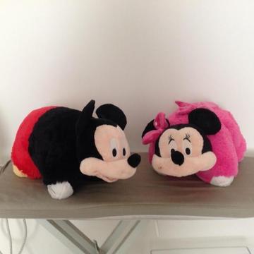 Pillow Pets, Mickey and Minnie Mouse