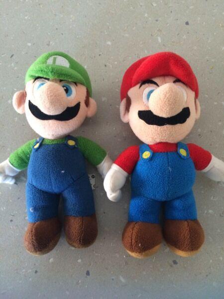 Mario and Luigi stuff toys