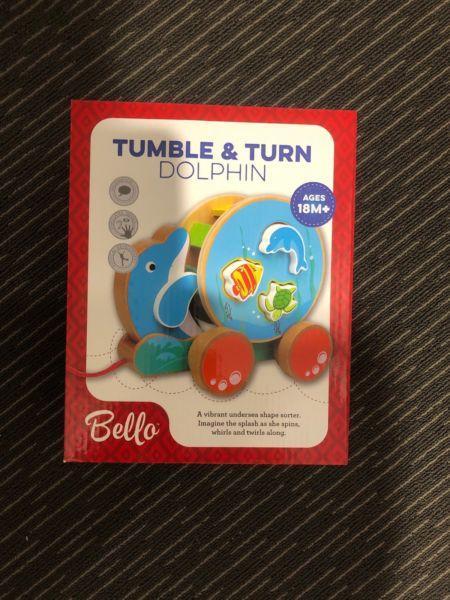 Kids toy - tumble and turn dolphin toy