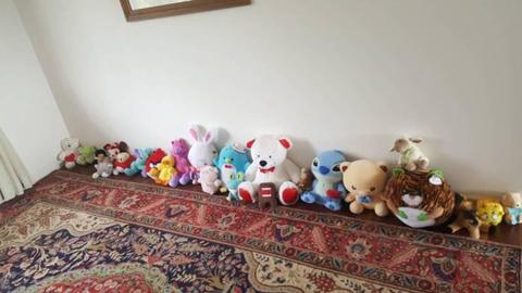 Lovely soft toys for collection