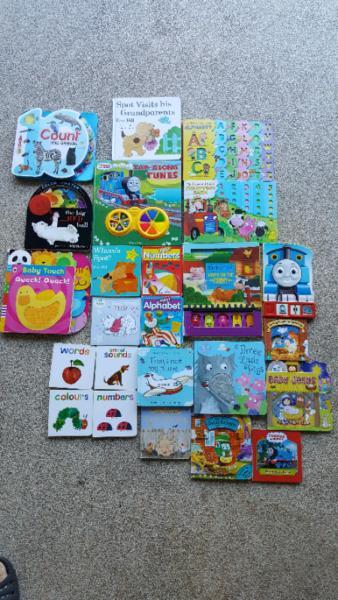 Toddler books and posters