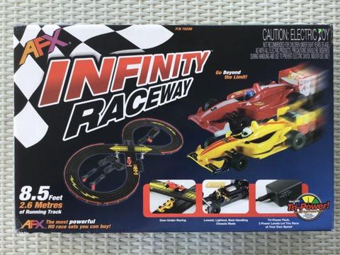 Infinity raceway slot car set