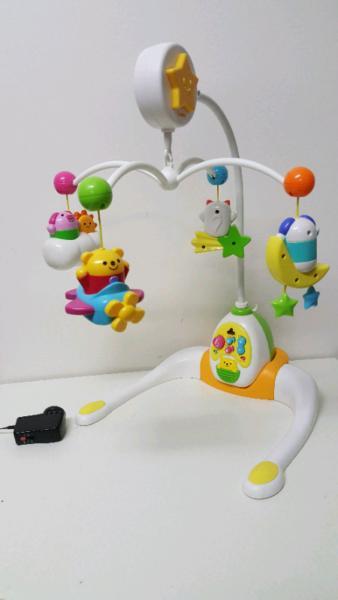Baby music mobile, goods and toys