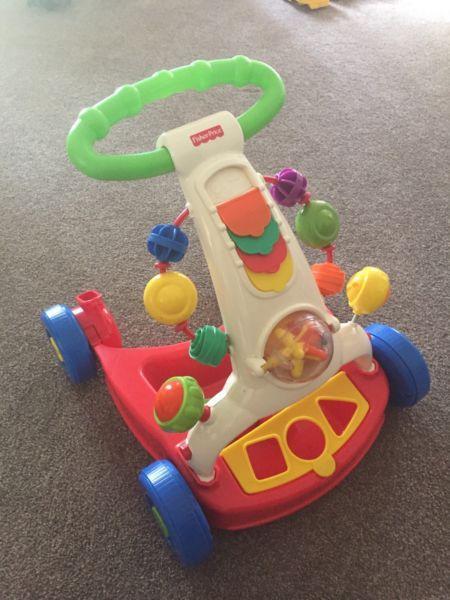 Fisher Price walker to Wagon