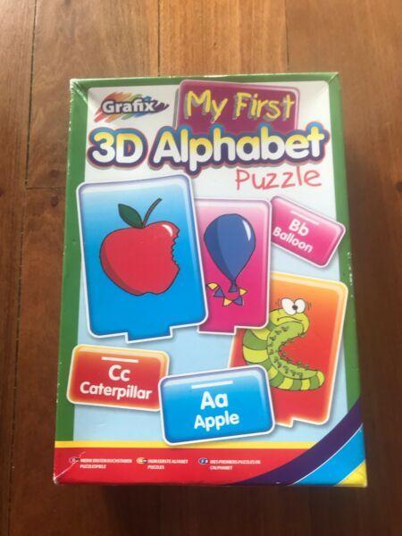 My First 3D Alphabet Puzzle