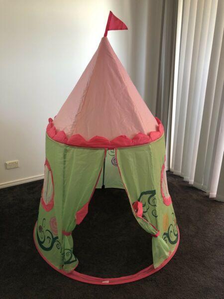 Princess castle play tent