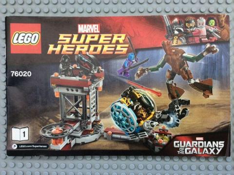 LEGO Guardians of the Galaxy Knowhere Escape Mission 76020