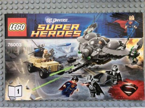LEGO DC Universe Superheroes 76003 Superman Battle of Smallville