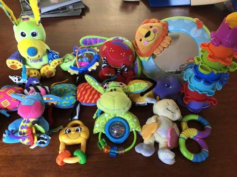 Lamaze and other infant and baby toys