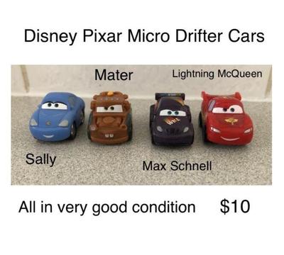 Disney Pixar Micro Drifter Cars from Cars Movie