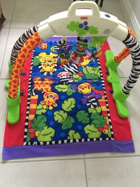 Fisher Price Baby Play Gym Mat Jungle Theme