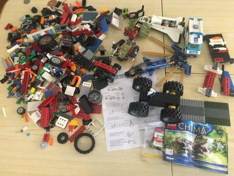 Lego, including electric motor