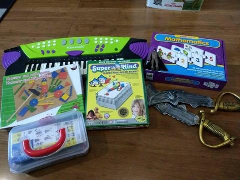 Bulk toys educational games in great condition