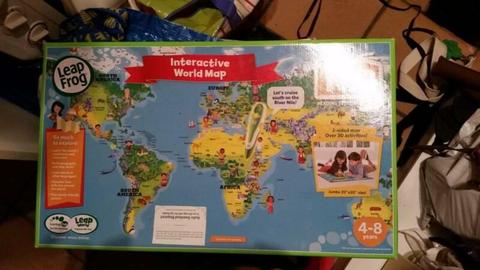 Leap Frog World Map - New in Box