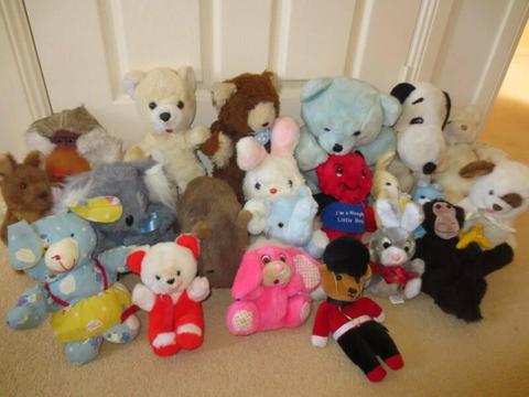 HEAPS OF SOFT TOYS - NEW AND USED