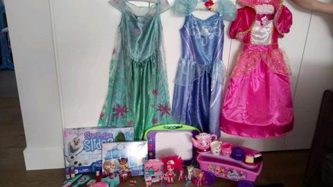 Girls bundle - Frozen, My Little Pony, Shopkins