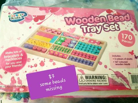 Kids wooden toys, puzzles