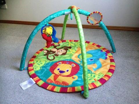 NEW PLAYGRO TEETHING RING and KIDS 11 PLAYMAT ACTIVITY GYM