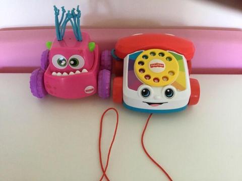 Excellent condition fisher price toys $5 for both
