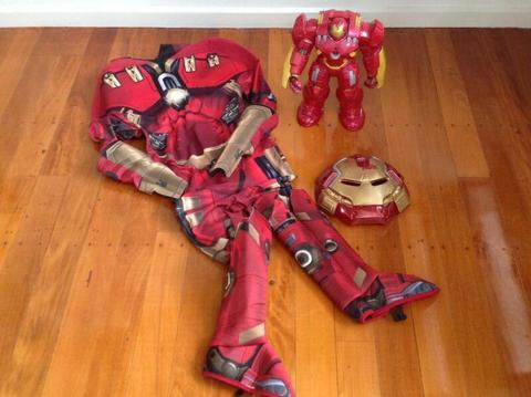 Iron Man Hulk Buster Interactive Figure and Costume