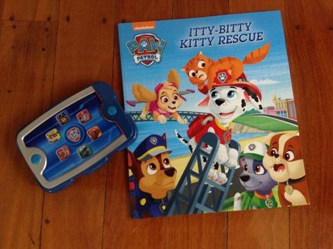 Paw Patrol Ryder's paw pad and book