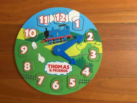 Thomas the Tank Jigsaw Clock