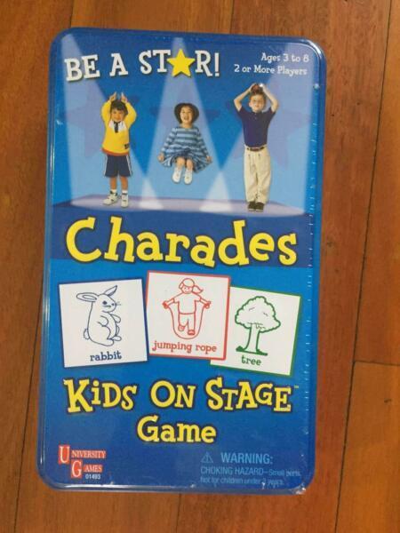 Charades - Kids On Stage Game - Unopened