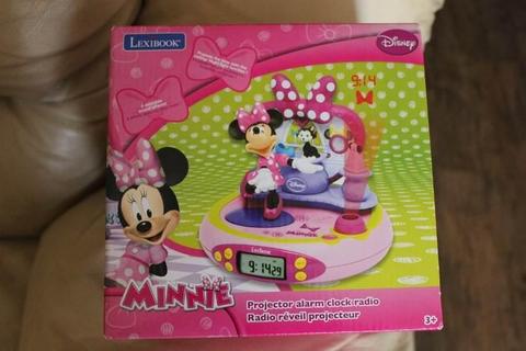 Brand new minnie mouse alarm clock