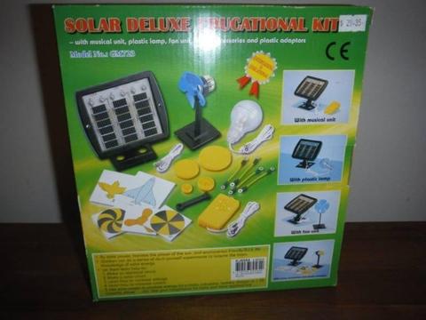 Solar Deluxe Educational Kit - retail $35