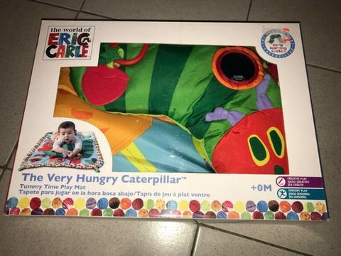 The very hungry caterpillar tummy time floor play mat