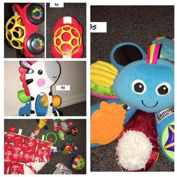 Baby/ toddler toys in Excellent or as new condition