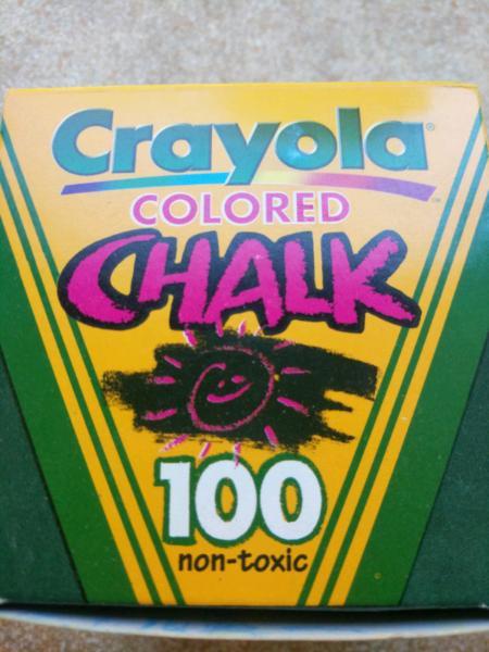 Crayola Coloured Chalk 100 pack