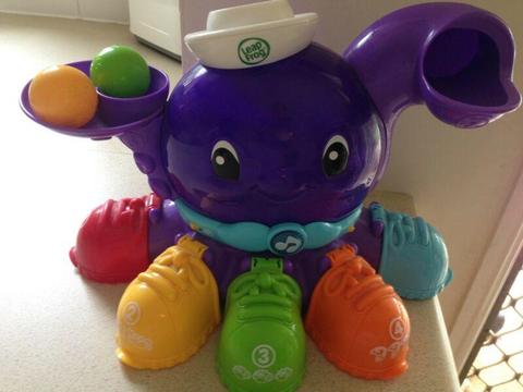 Leap frog learning octopus