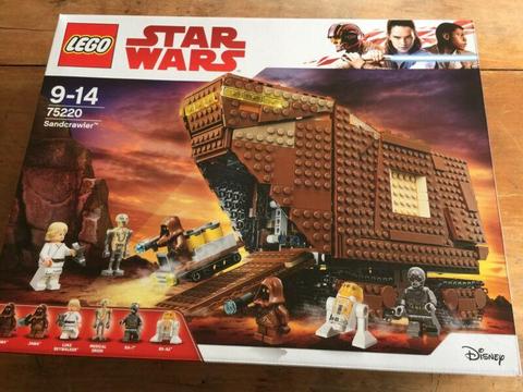 Star Wars lego sandcrawler 75220 new