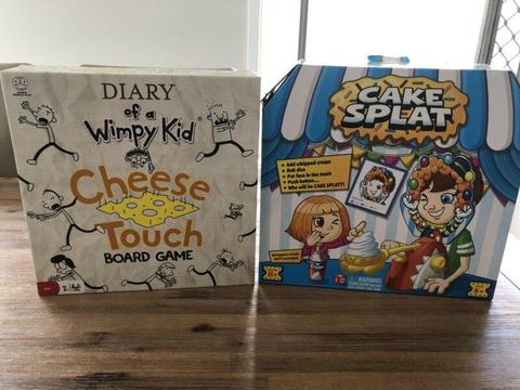 Diary of a Wimpy Kid Cheese Touch Board game & Cake Splat