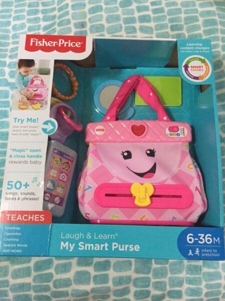 Fisher-price laugh and learn smart bag