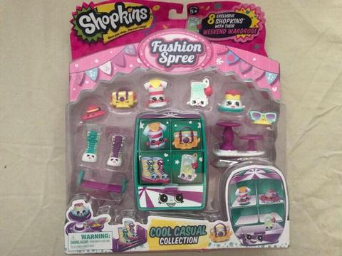 Brand New - Shopkins Fashion Spree Cool Casual Collection