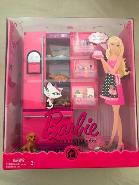 BNIB Barbie Dream Refrigerator
