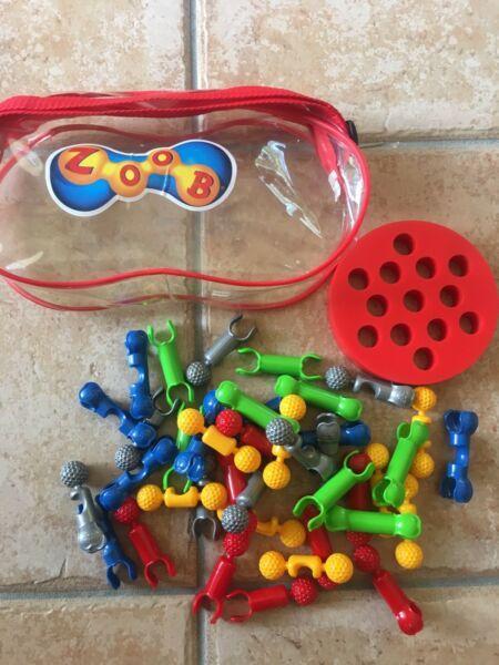 Zoob Construction Toys 40 pieces set as new