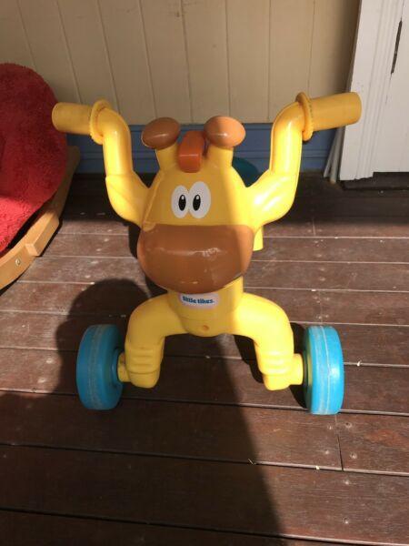 Little tikes giraffe ride on