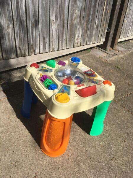 Baby play table Fisher price