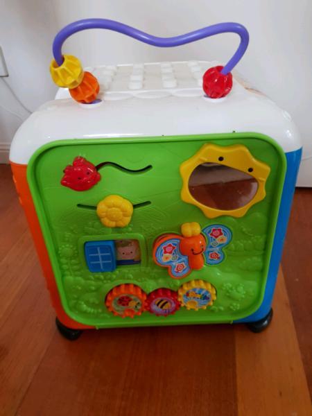 Toddler interactive activity Cube
