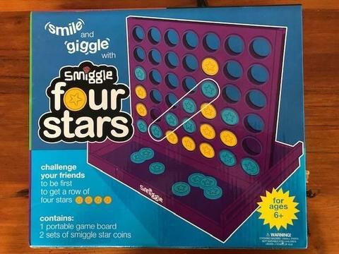 Smiggle four stars game